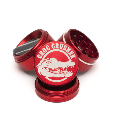 Croc Crusher 1.5" Aluminum Dry Herb Grinder