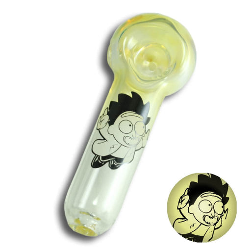 RICK & MORTY 4.5’ SPOON W/ ASSORTED COLOR DECAL On sale