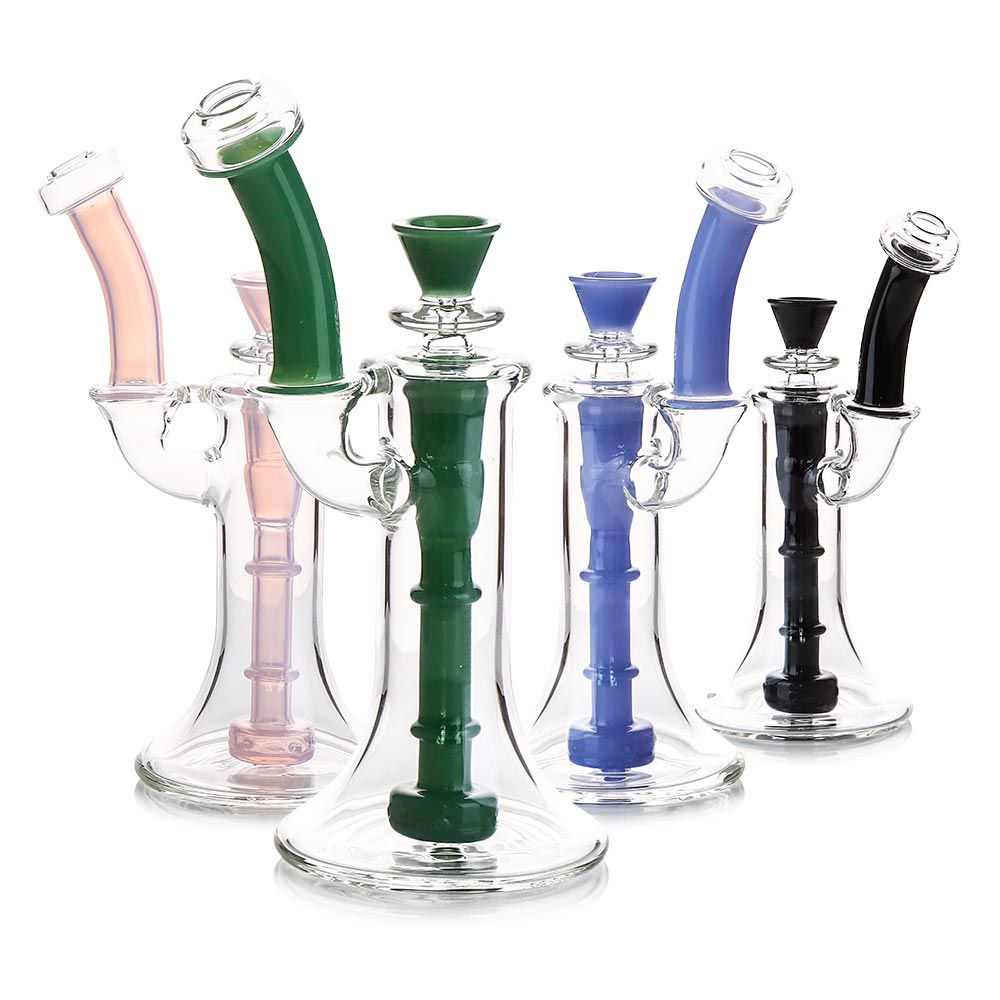 Compact Glass Bubbler with 14mm Male Bowl