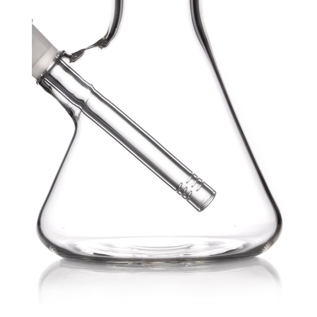 Ruckus Glass 12tie Dye Beaker Bong - Classic Erlenmeyer flask with built-in downstem