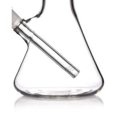 Ruckus Glass 12tie Dye Beaker Bong - Classic Erlenmeyer flask with built-in downstem