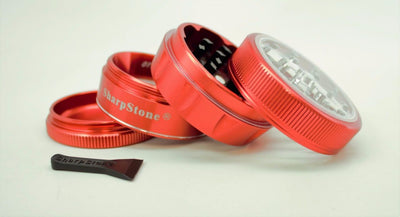 Sharpstone V2 Glass Top Grinder - 2.2 Inch