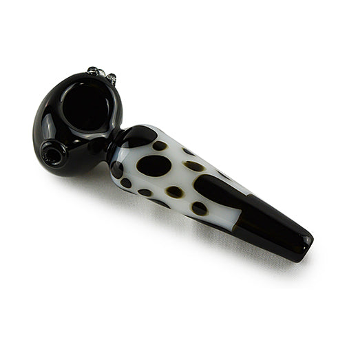 Artisan Spear-Shaped Glass Hand Pipe