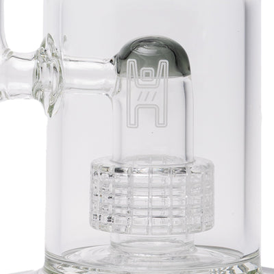 Morpheus Dual Perc Borosilicate Water Pipe