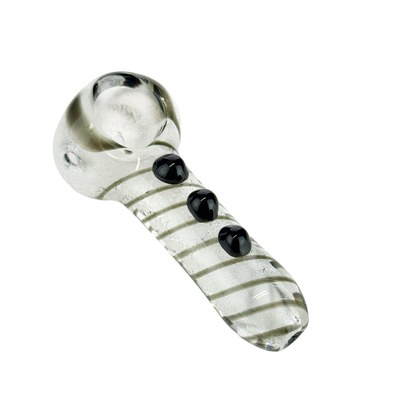 Compact White Frit Pipe with Grip Buttons