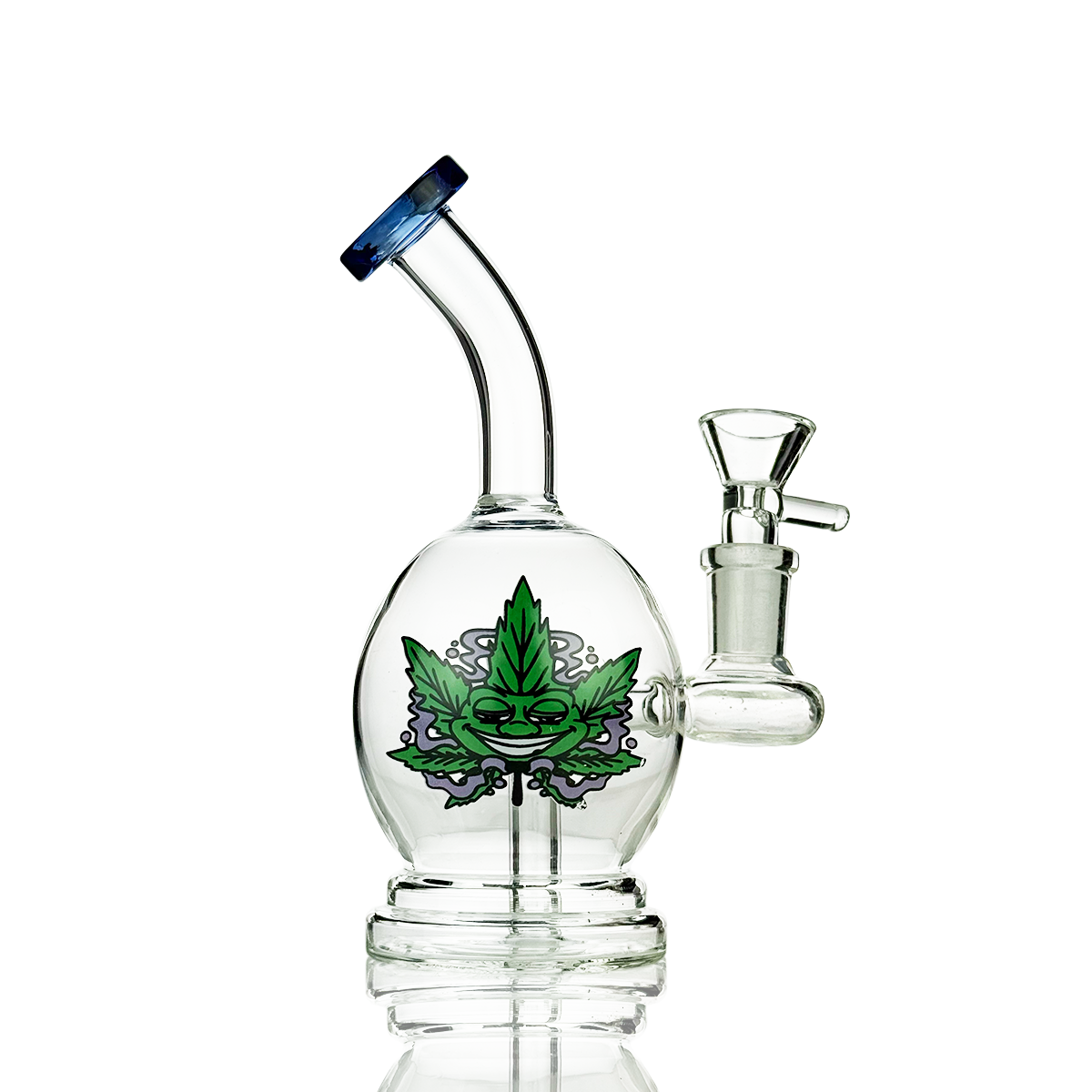 Elegant Spherical Water Pipe with Sticker