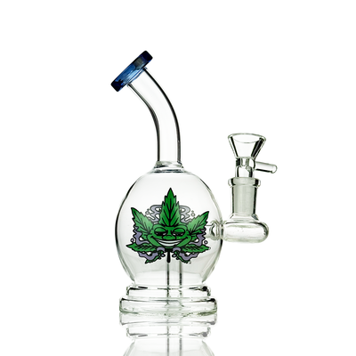 Elegant Spherical Water Pipe with Sticker