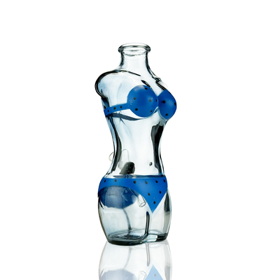 Elegant 8-Inch Sculpted Female Form Water Pipe