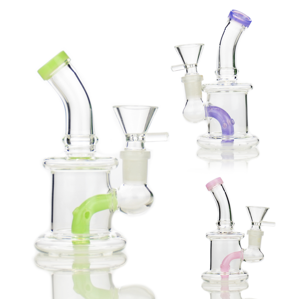 Slime Art 5-Inch Water Pipe with 14mm Bowl
