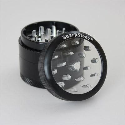 Sharpstone 2.2 Inch Clear Top Dry Herb Grinder