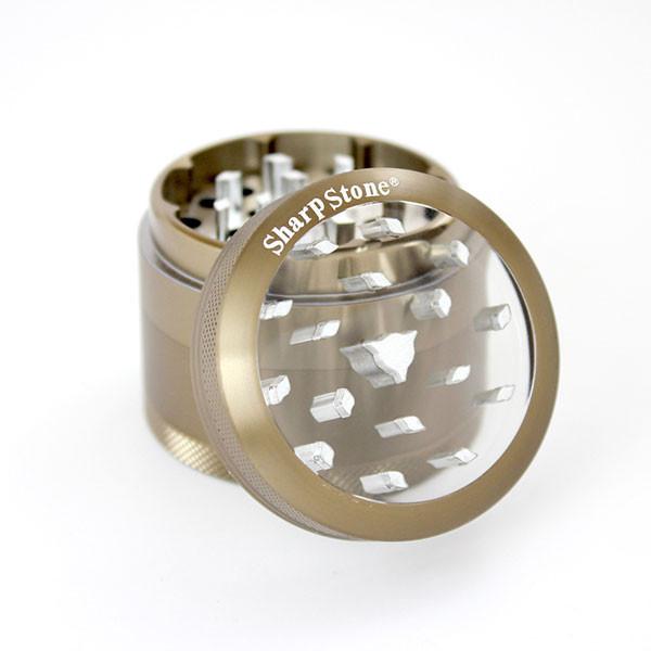 Sharpstone 2.2 Inch Clear Top Dry Herb Grinder
