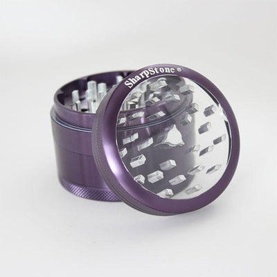 Sharpstone 2.2 Inch Clear Top Dry Herb Grinder