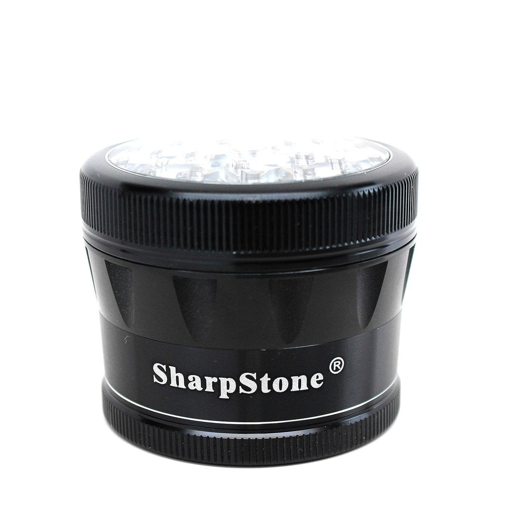Sharpstone V2 Glass Top Grinder - 2.2 Inch