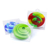 High-quality silicone cleaner caps for glass water pipes in colorful spiral-shaped trivets