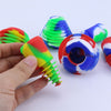 Colorful silicone cleaner plugs for enhancing your glass water pipes smoking experience