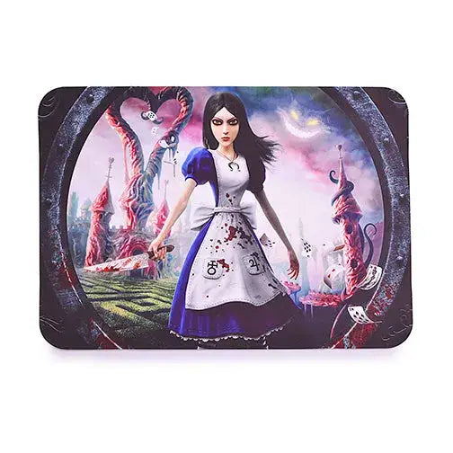 Alice in Wonderland silicone dab mat cartoon mix with Cheshire Cat