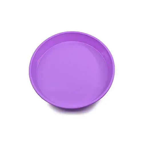 9 inch silicone round dish tray purple premium smoking accessory
