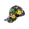 Skull Flowers Print Baseball Hat Snapback on Sale