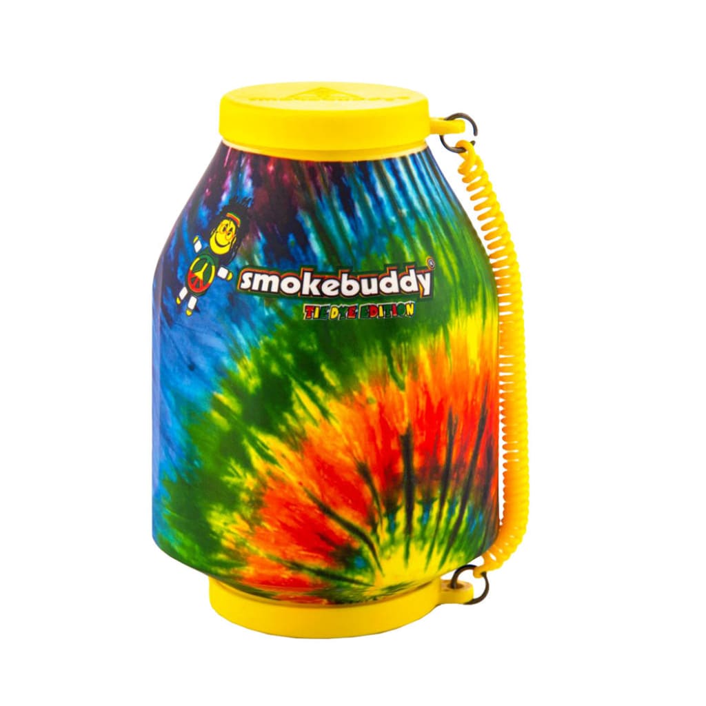 Smokebuddy Original Personal Air Filter with Vibrant Tie-Dye Design