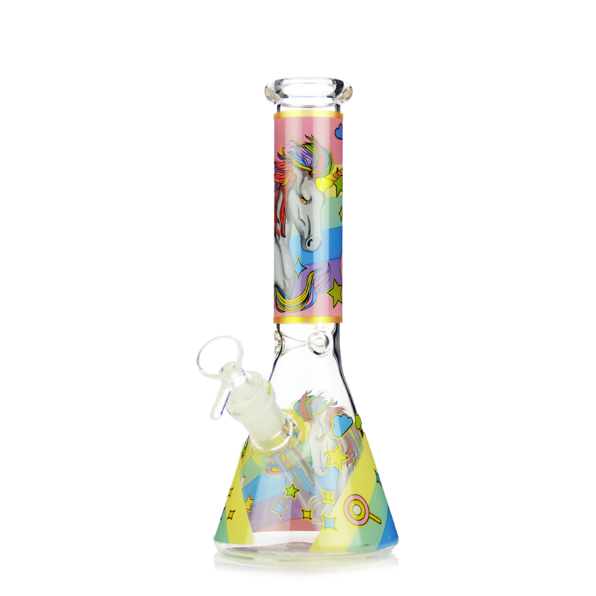 10-Inch Unicorn Beaker Water Pipe