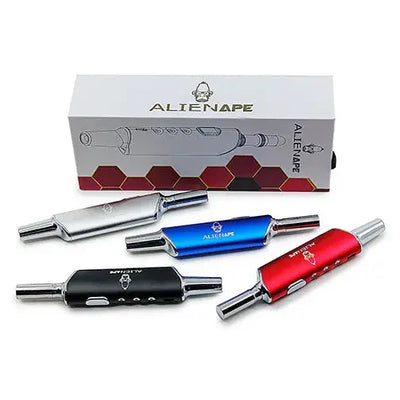 Space King electric nectar collector in silver, blue, black, red finishes