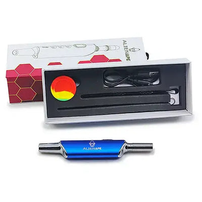 Blue Alienape Space King electric nectar collector vape pen