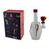 Space King Gummy Worms Water Pipe - Vibrant glass pipe with colorful gummy worm designs