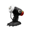 Stylized Spaceout Flashback Torch desk lamp with black body, white reflector, and red accent