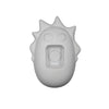 White ceramic cartoon face mold from Spaceout Flashback Torch – Light Your World And Beyond