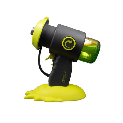 Futuristic spray gun with neon green accents | Spaceout Flashback Torch – Light Your World