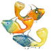Standing Fritted Tropical Fish Hand Pipe | Colors Vary