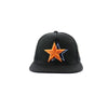 Star Design Embroidered Snapback Hat on Sale