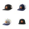 Star Design Embroidered Snapback Hat on Sale