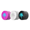 Sunakin Sungrinder with ultra-strong cutting teeth for a perfect grind, palm tree designs