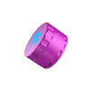 Sunakin Sungrinder: Purple grinder with ultra-strong cutting teeth and blue palm tree design