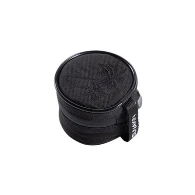 Sungrinder carrying case for black circular padded camera lens