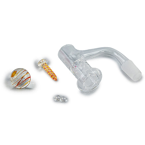 Pink Fused Terp Slurper Dab Kit