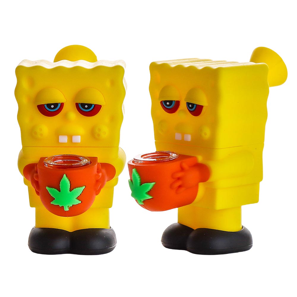 Compact 5-Inch Silicone Water Pipe with 14mm Bowl