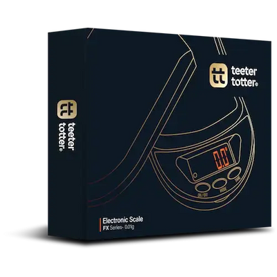 Teeter totter scales premium FX series black gold electronic scale