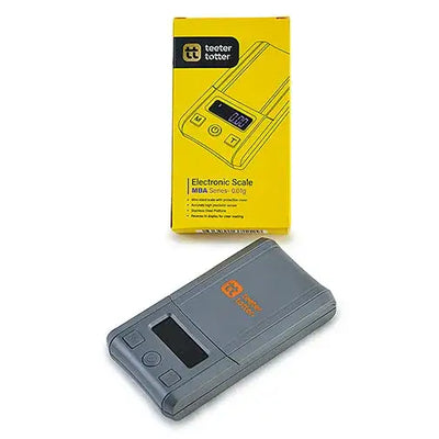 Gray Teeter Totter Scales 30g digital scale with display and buttons