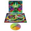 Fun 420-themed THC board game with colorful cannabis imagery and daring challenges