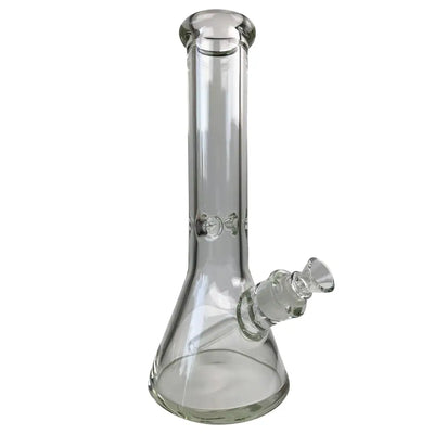 Thick glass beaker base water pipe with diffused downstem