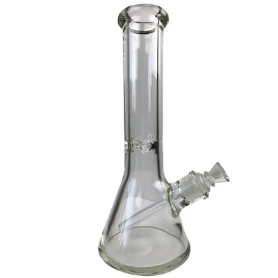 Thick glass beaker base water pipe with diffused downstem