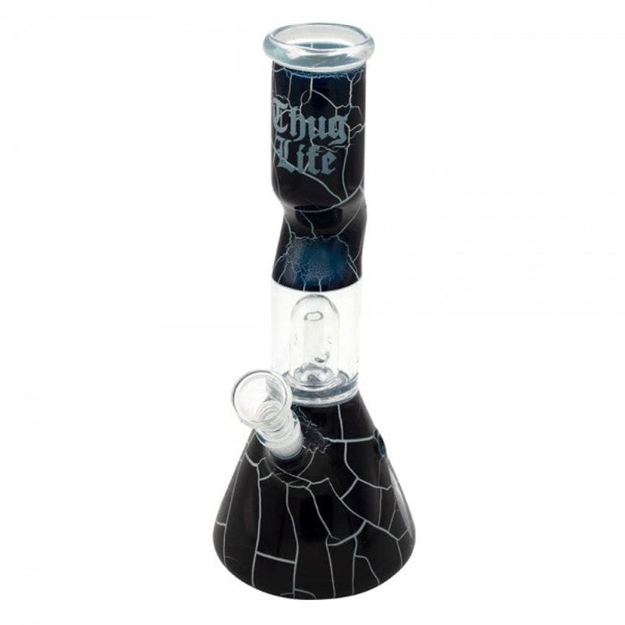 Thug Life | 10 Cracked Stone Glass Water Pipe On sale