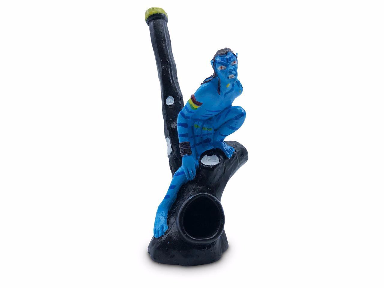 Mystic Blue Creature Resin Pipe