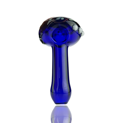 Artistic Glass Hand Pipe with Vibrant Color Tube