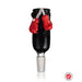 Black TYSON Bowl Piece with 2 Red Boxing Gloves Dangling On The Back