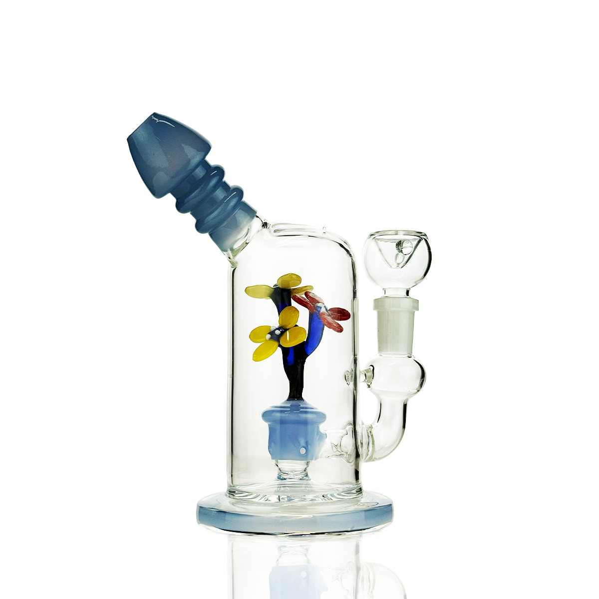 7-Inch Slime Glass Flower Shower Water Pipe