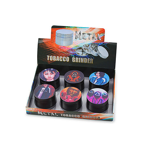 Oceanic Squid Pattern Grinder (50mm)