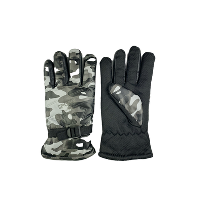 Durable Waterproof Leather Ski Gloves